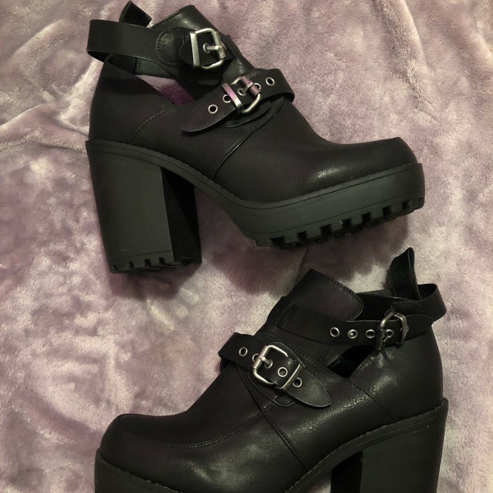 Torrid black booties